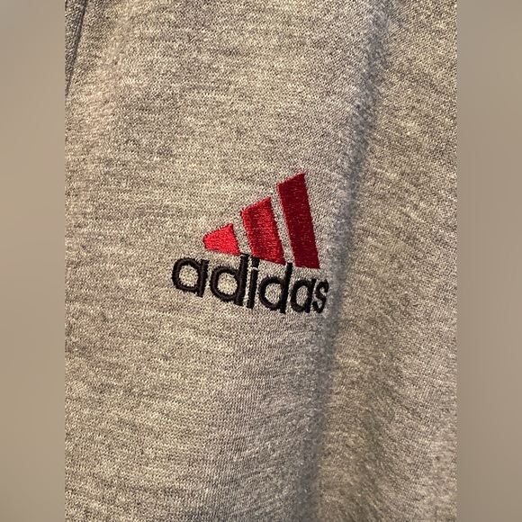 Adidas Reversible Hooded Jacket Vintage Red & Gray – Size Large - Picture 5 of 13